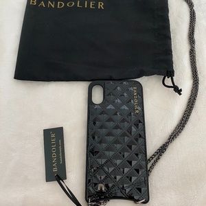 Sheila Pyramid Embossed Bandolier Iphone X/XS Case